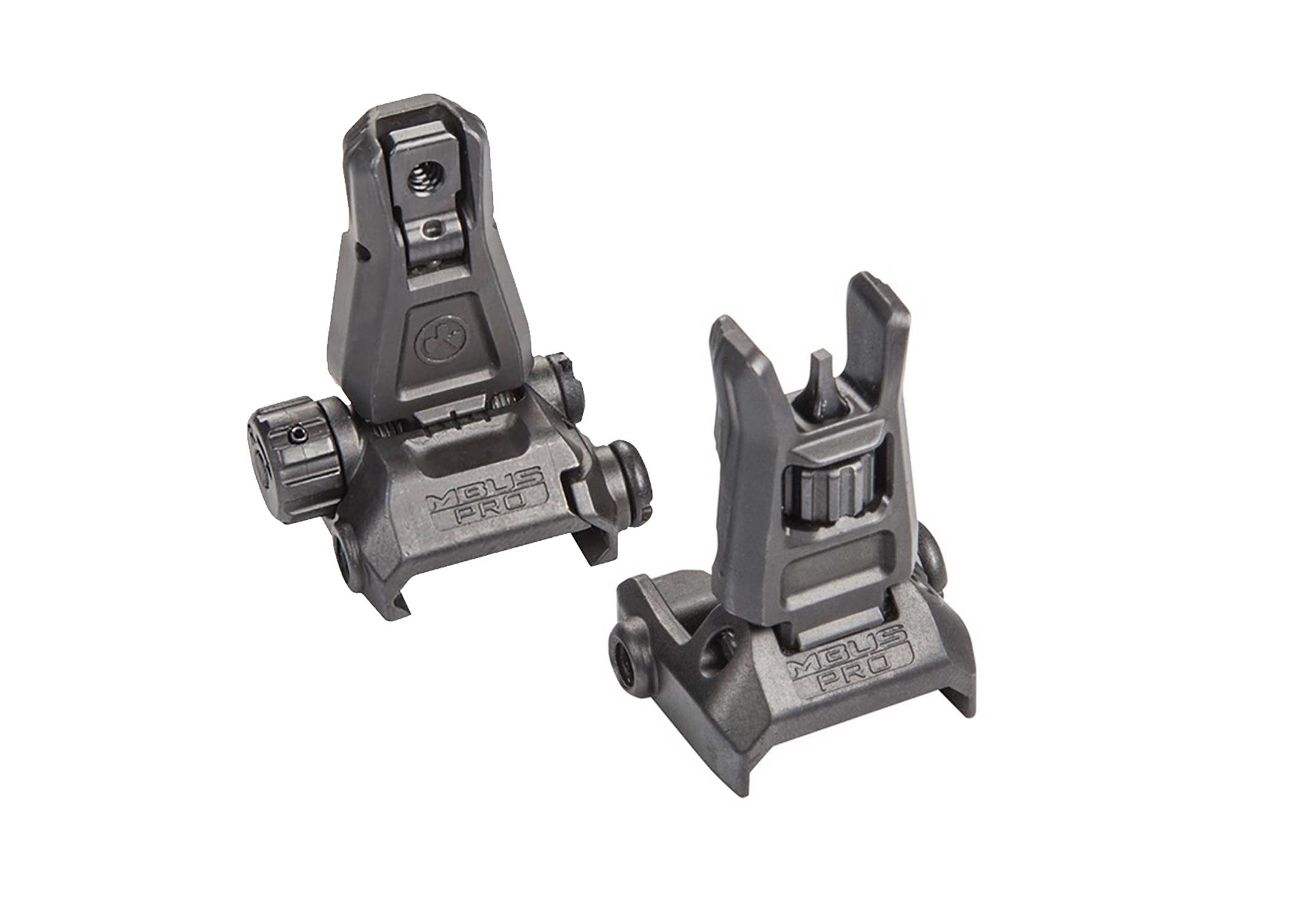 Magpul MBUS Pro FlipUp Sight Set Black MAGMBUSPROFLIPUPSET